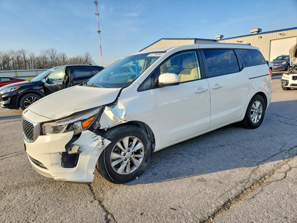 2016 KIA SEDONA — VIN KNDMB5C11G6084821