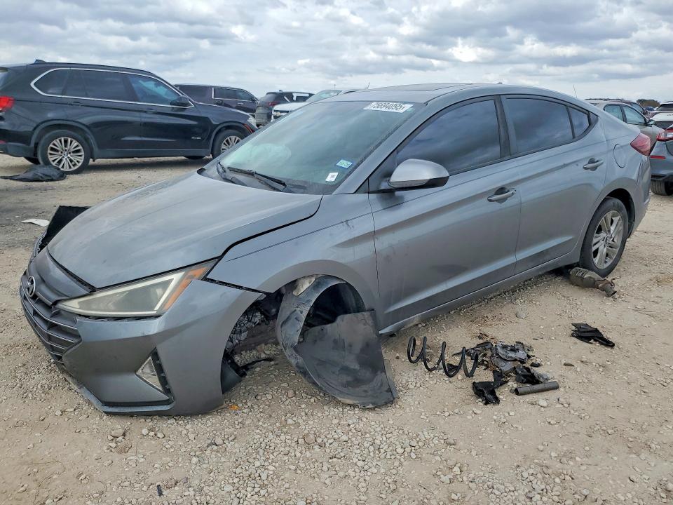 2019 HYUNDAI ELANTRA — VIN KMHD84LF5KU818123