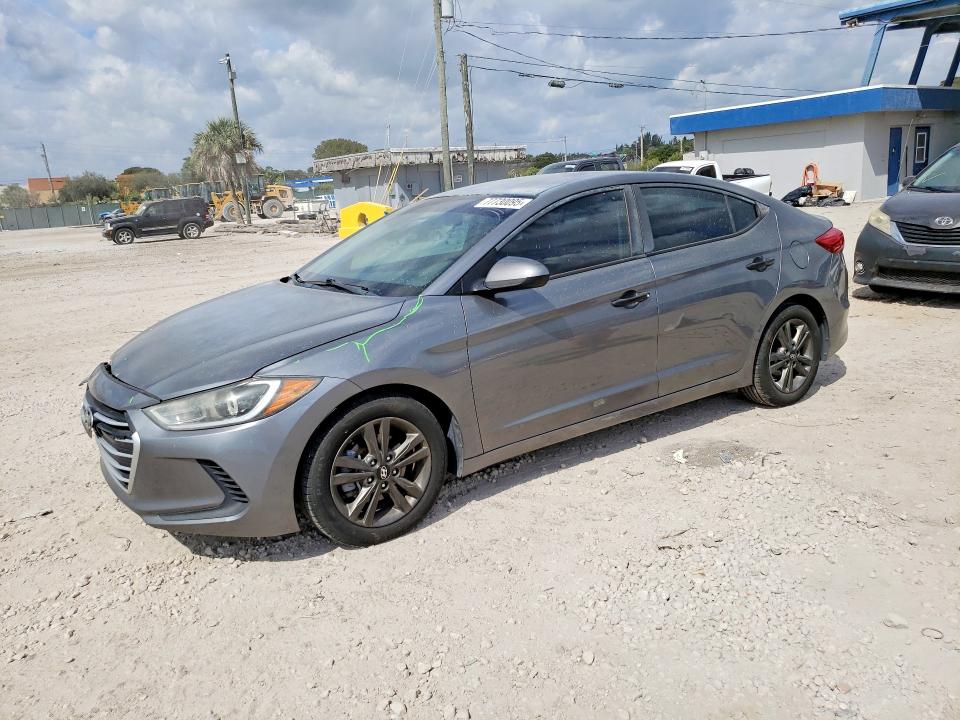 2018 HYUNDAI ELANTRA — VIN 5NPD84LFXJH253476