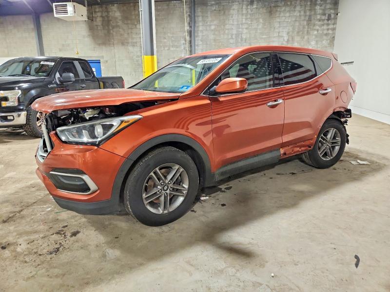 2017 HYUNDAI SANTA FE S — VIN 5XYZT3LB6HG449413