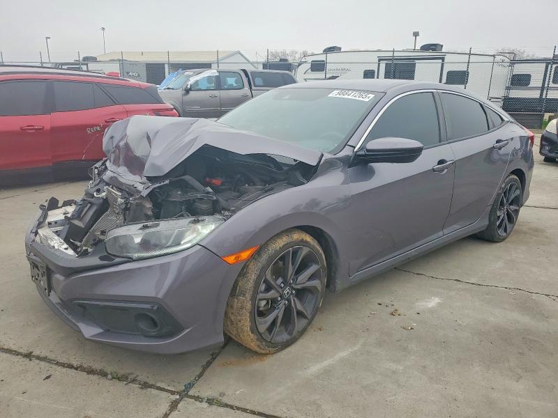 2019 HONDA CIVIC — VIN 19XFC2F83KE201749