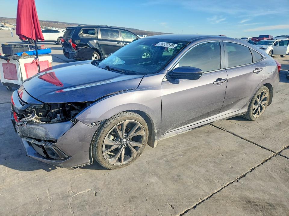 2019 HONDA CIVIC — VIN 19XFC2F89KE051534