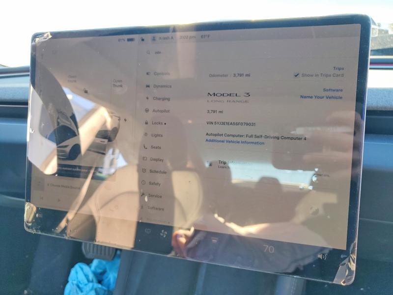 5YJ3E1EA5SF079031