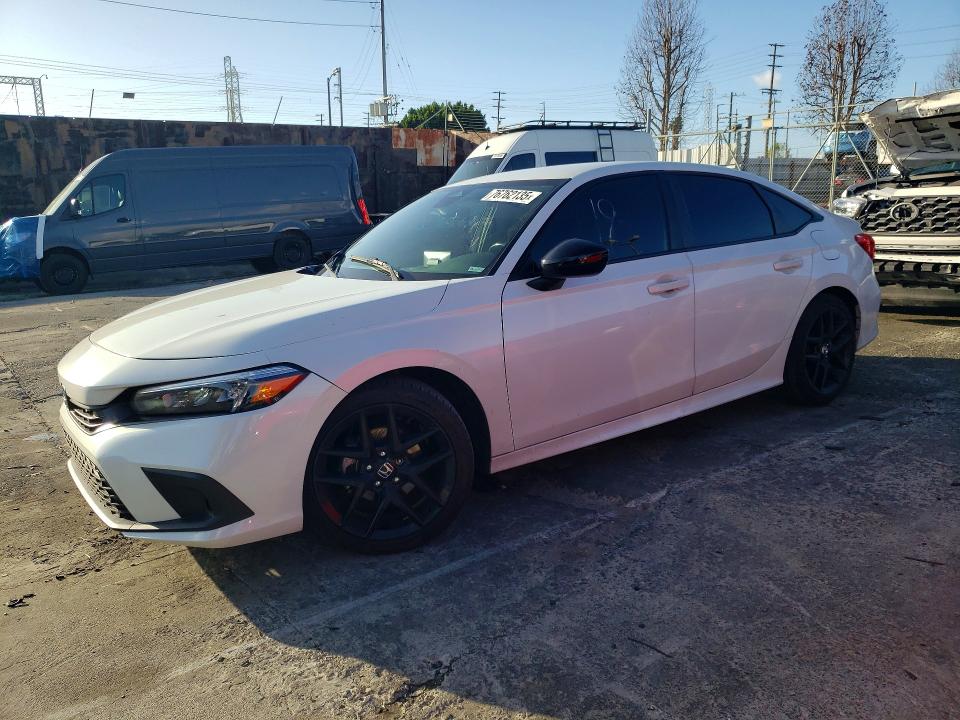 2022 HONDA CIVIC — VIN 2HGFE2F53NH584232