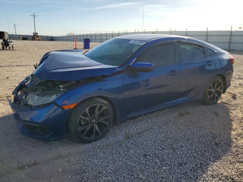 2019 HONDA CIVIC — VIN 2HGFC2F82KH554232
