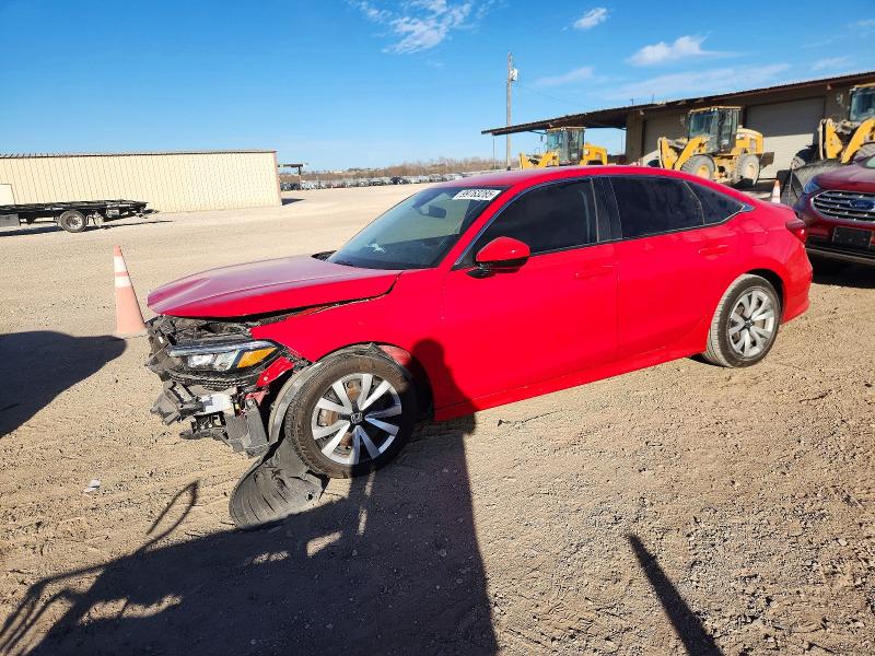 2022 HONDA CIVIC — VIN 2HGFE2F29NH523358