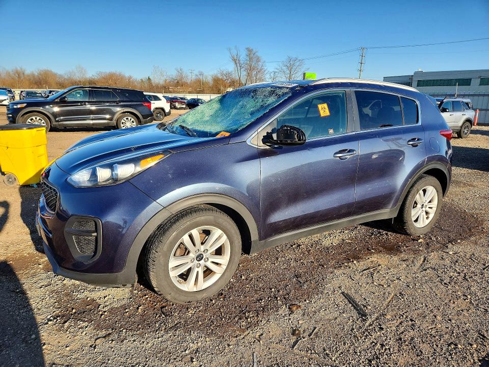 2018 KIA SPORTAGE — VIN KNDPM3AC0J7418600