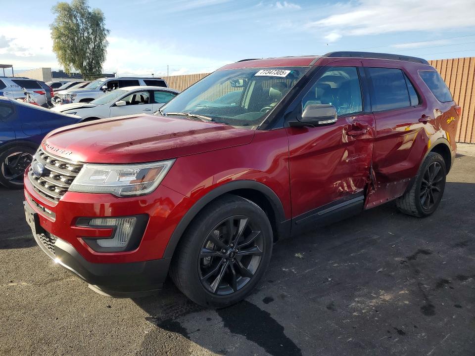 2017 FORD EXPLORER — VIN 1FM5K8D81HGA03566