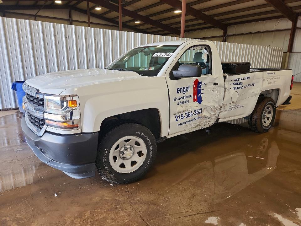 2018 CHEVROLET SILVERADO — VIN 1GCNCNEH2JZ102552