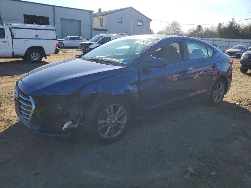 2018 HYUNDAI ELANTRA — VIN 5NPD84LF9JH392174