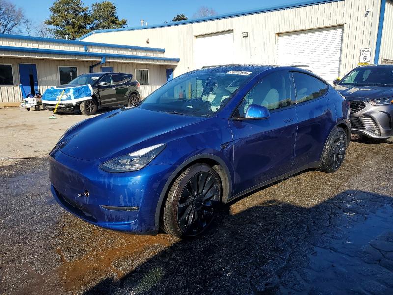 2021 TESLA MODEL Y — VIN 5YJYGDEF0MF201875