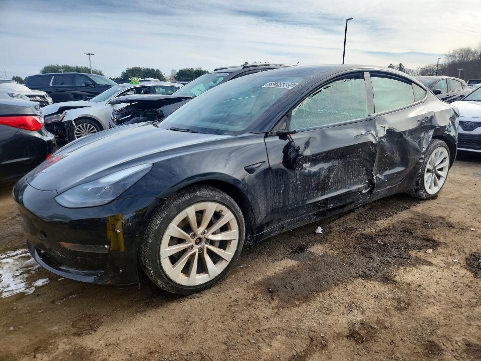 2022 TESLA MODEL 3 — VIN 5YJ3E1EB3NF290564