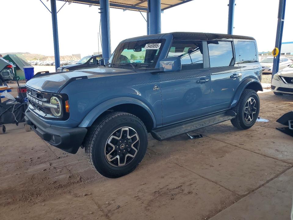 2025 FORD BRONCO — VIN 1FMEE8BP0SLA99206