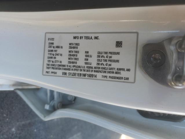5YJ3E1EB1NF160914
