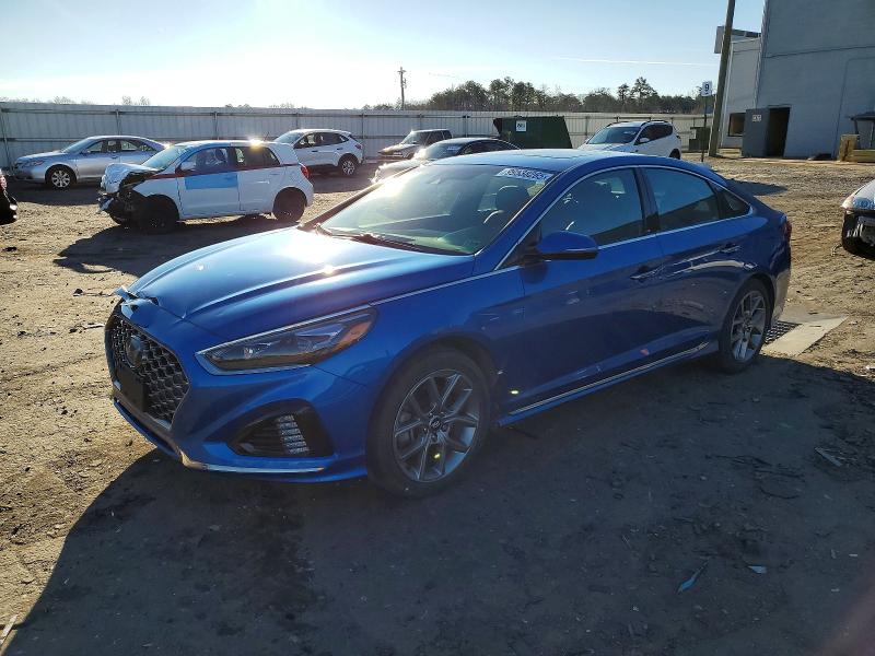 2018 HYUNDAI SONATA SPO — VIN 5NPE34AB5JH615703