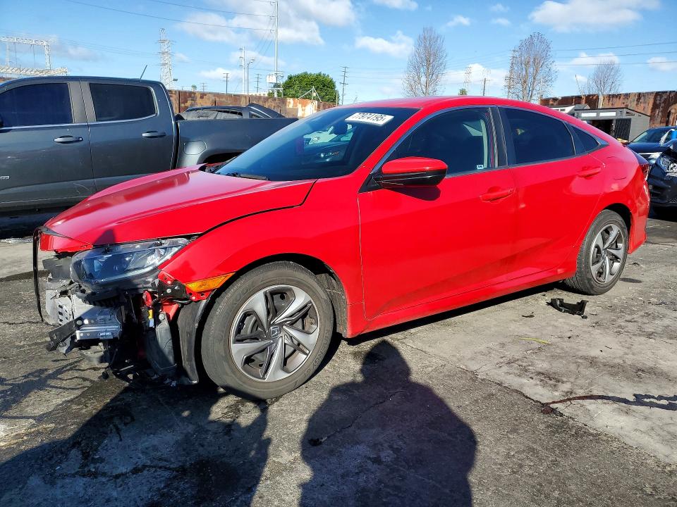2019 HONDA CIVIC — VIN 2HGFC2F66KH507042