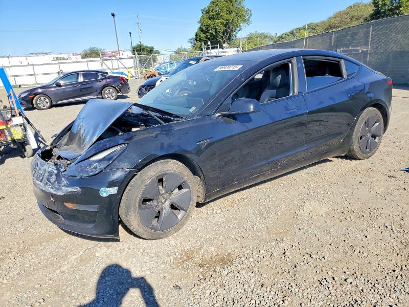 2021 TESLA MODEL 3 — VIN 5YJ3E1EA8MF876490