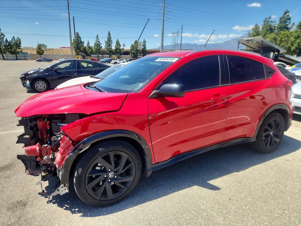 2022 HONDA HR-V — VIN 3CZRU5H10NM743665