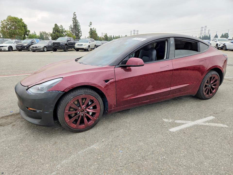 2021 TESLA MODEL 3 — VIN 5YJ3E1EB6MF997642