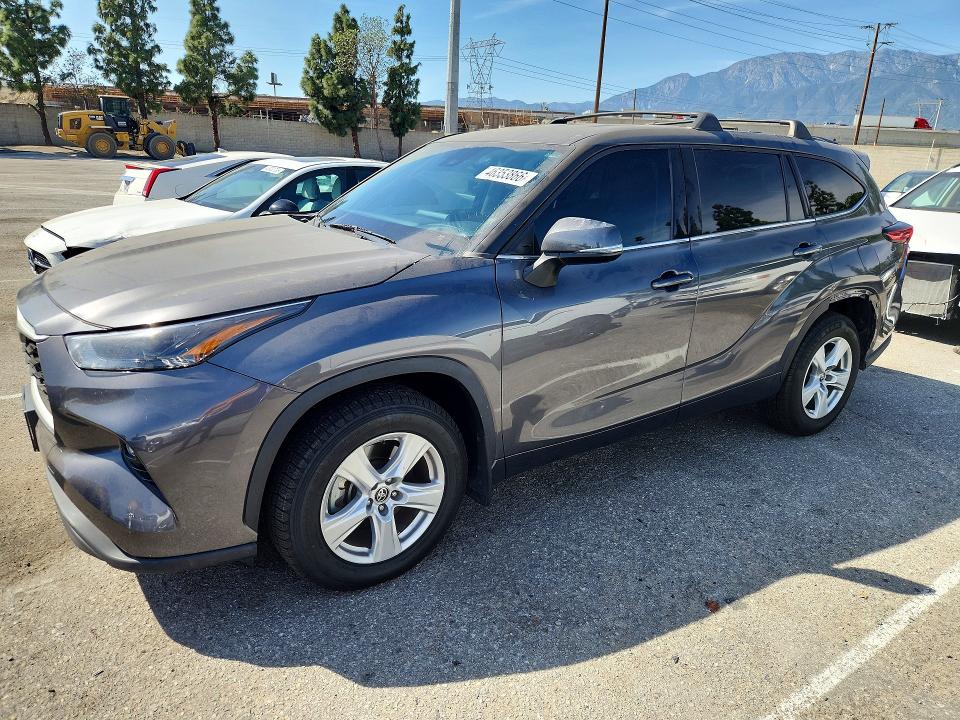 2022 TOYOTA HIGHLANDER — VIN 5TDZZRAH3NS560959