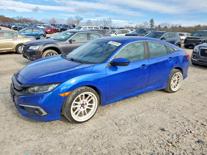 2019 HONDA CIVIC — VIN 2HGFC1F3XKH651080