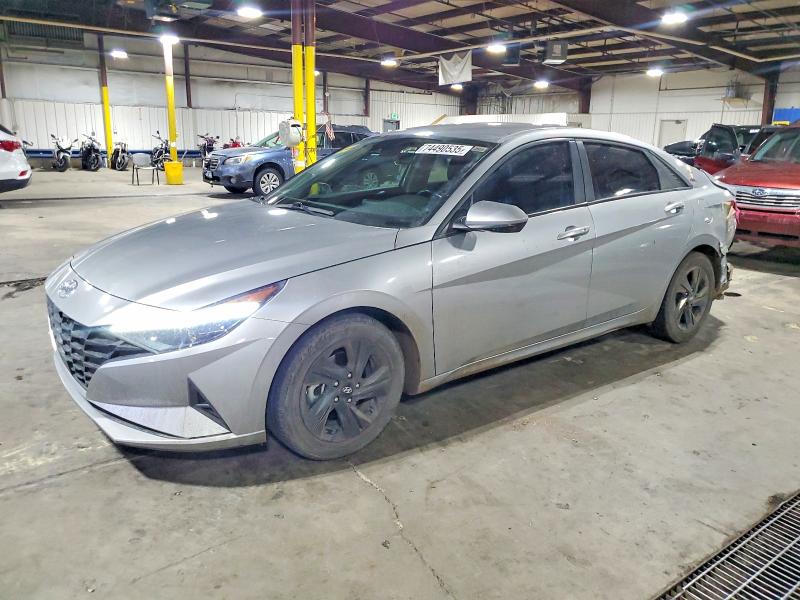 2021 HYUNDAI ELANTRA — VIN 5NPLS4AG3MH004501