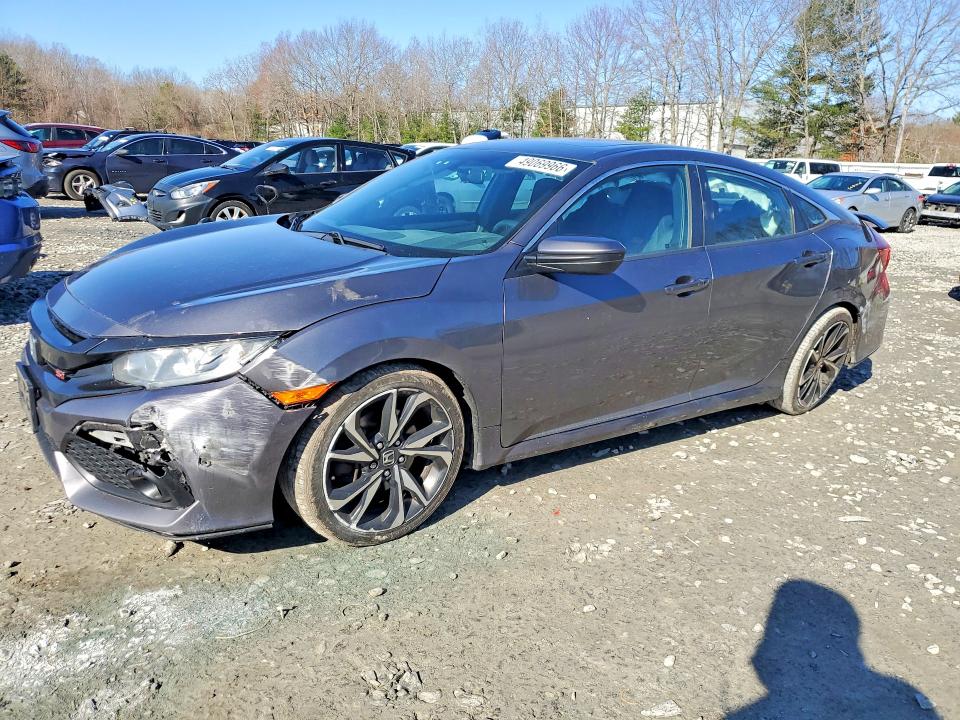 2018 HONDA CIVIC — VIN 2HGFC1E55JH703541