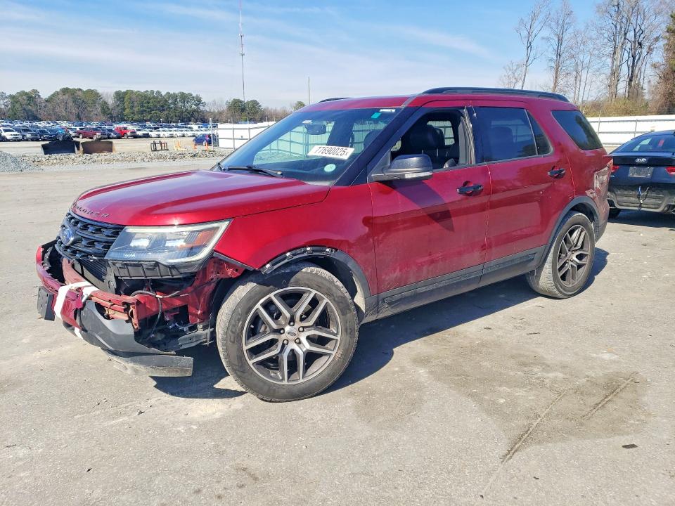2017 FORD EXPLORER — VIN 1FM5K8GT6HGB12380
