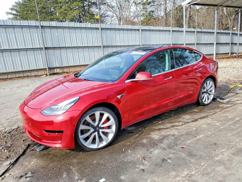 2019 TESLA MODEL 3 — VIN 5YJ3E1EB0KF447107