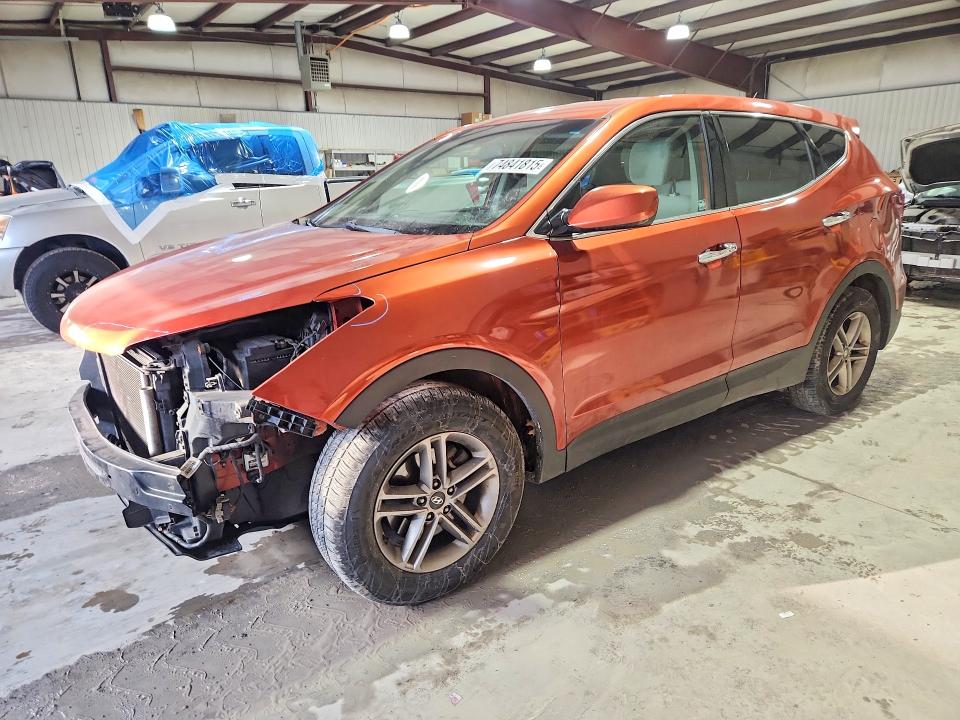 2018 HYUNDAI SANTA FE S — VIN 5XYZTDLB9JG522060