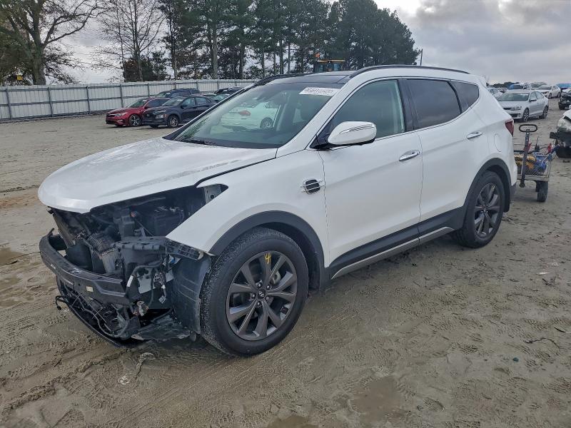 2018 HYUNDAI SANTA FE S — VIN 5XYZW4LA8JG556411