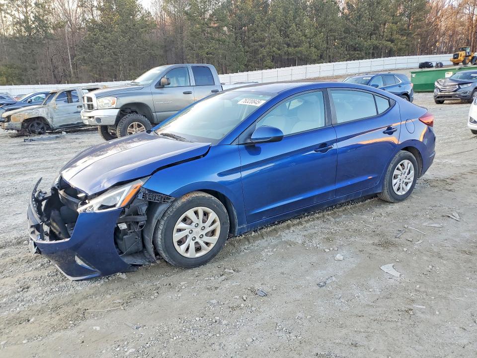 2019 HYUNDAI ELANTRA — VIN 5NPD74LF3KH457590