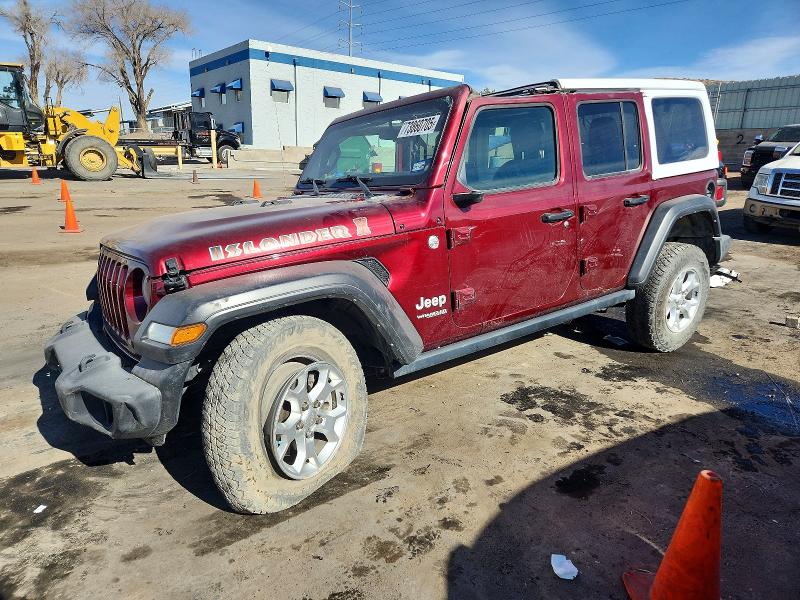 2021 JEEP WRANGLER UNLIMITED — VIN 1C4HJXDG5MW663504