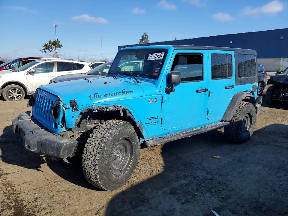 2018 JEEP WRANGLER UNLIMITED — VIN 1C4BJWDG1JL909381