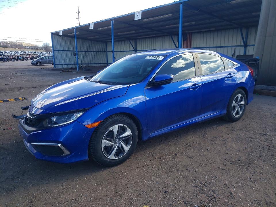 2019 HONDA CIVIC — VIN 19XFC2F63KE006992