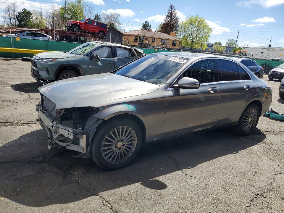2015 MERCEDES-BENZ C — VIN 55SWF4KBXFU018805