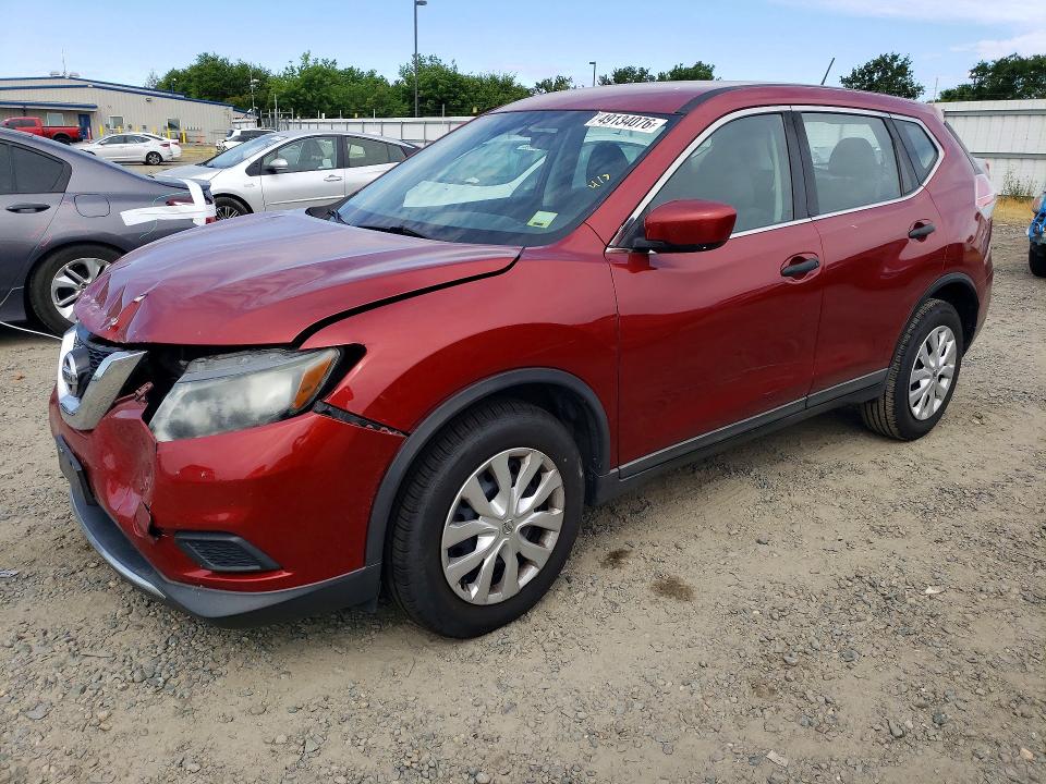 2016 NISSAN ROGUE — VIN KNMAT2MT5GP655655