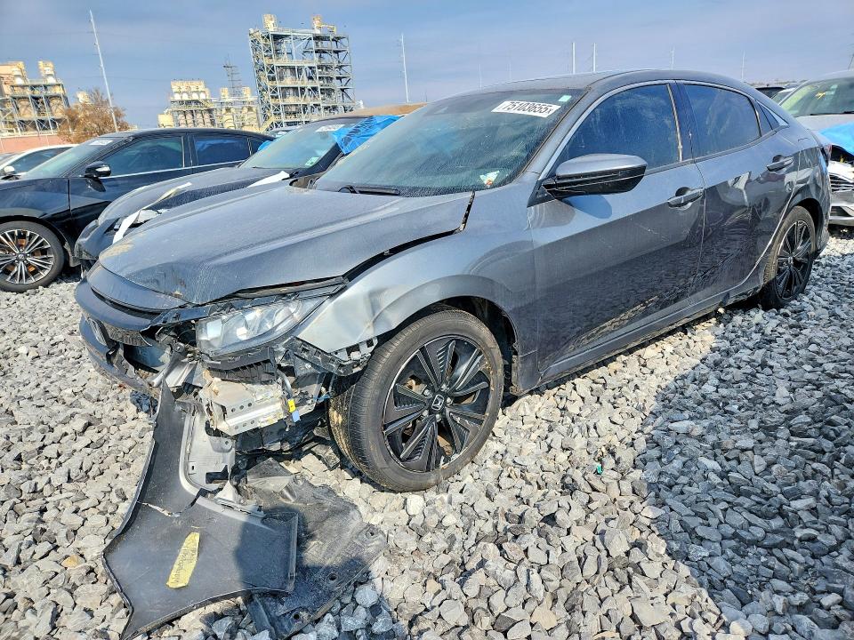 2019 HONDA CIVIC — VIN SHHFK7H68KU221676