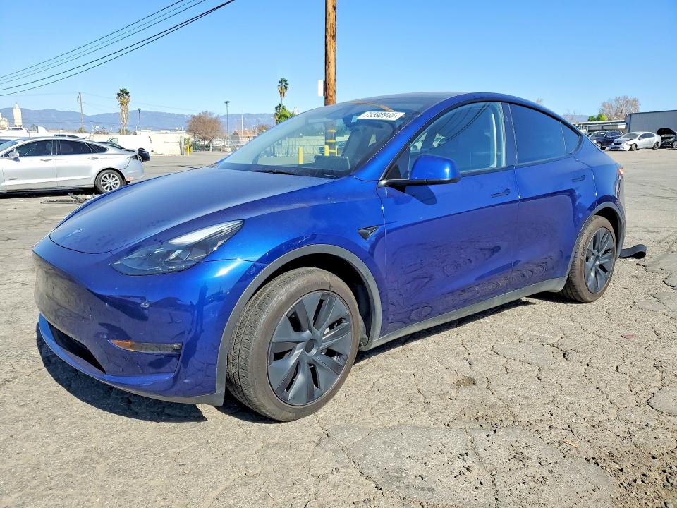 2025 TESLA MODEL Y — VIN 7SAYGAEE4SF216613
