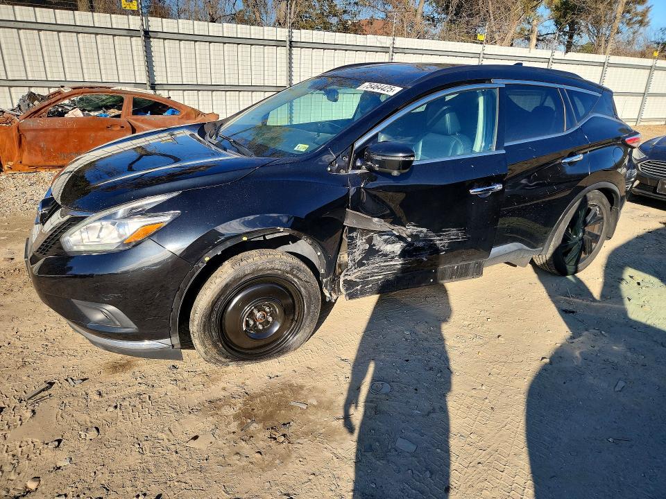 2017 NISSAN MURANO — VIN 5N1AZ2MH3HN164603