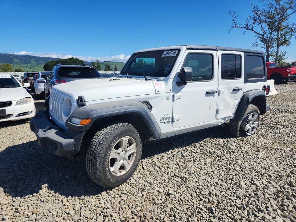 2021 JEEP WRANGLER UNLIMITED — VIN 1C4HJXDN8MW647893