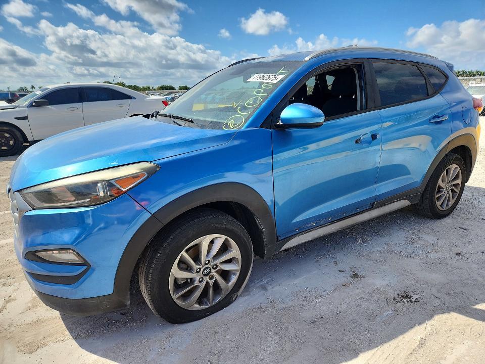 2018 HYUNDAI TUCSON — VIN KM8J33A4XJU704453