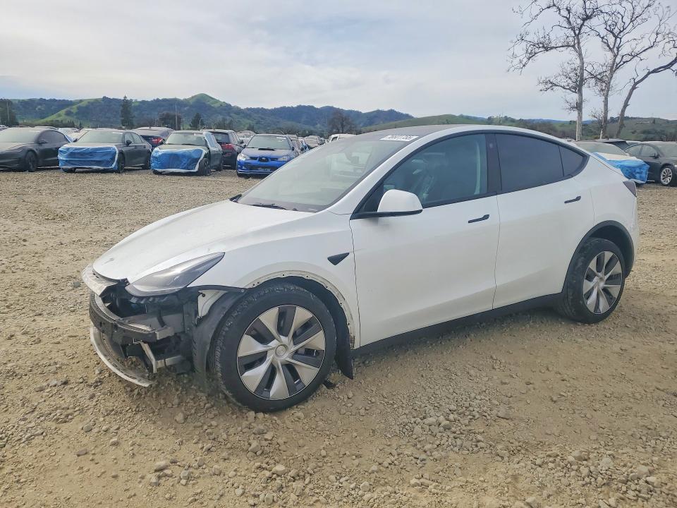 2022 TESLA MODEL Y — VIN 7SAYGDEE2NF544814