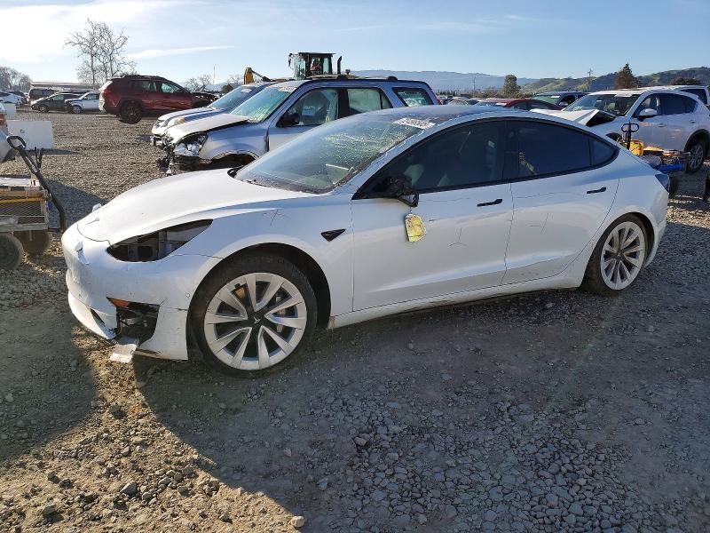 2021 TESLA MODEL 3 — VIN 5YJ3E1EBXMF044125