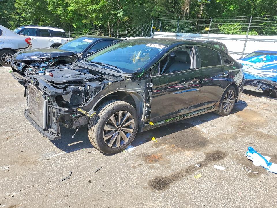 2017 HYUNDAI SONATA — VIN 5NPE34AF9HH566082