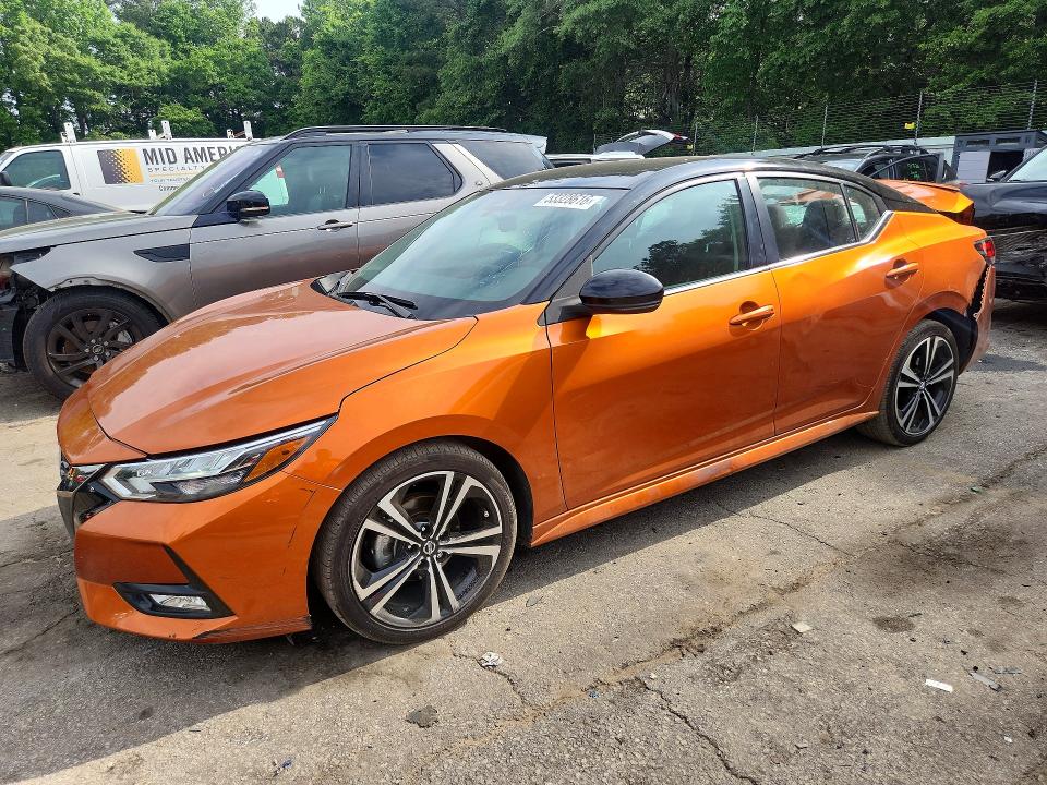 2022 NISSAN SENTRA — VIN 3N1AB8DV5NY266066