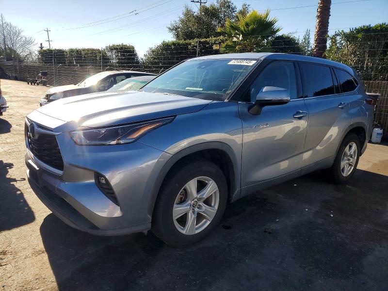 2021 TOYOTA HIGHLANDER HYBRID — VIN 5TDZARAH8MS005043
