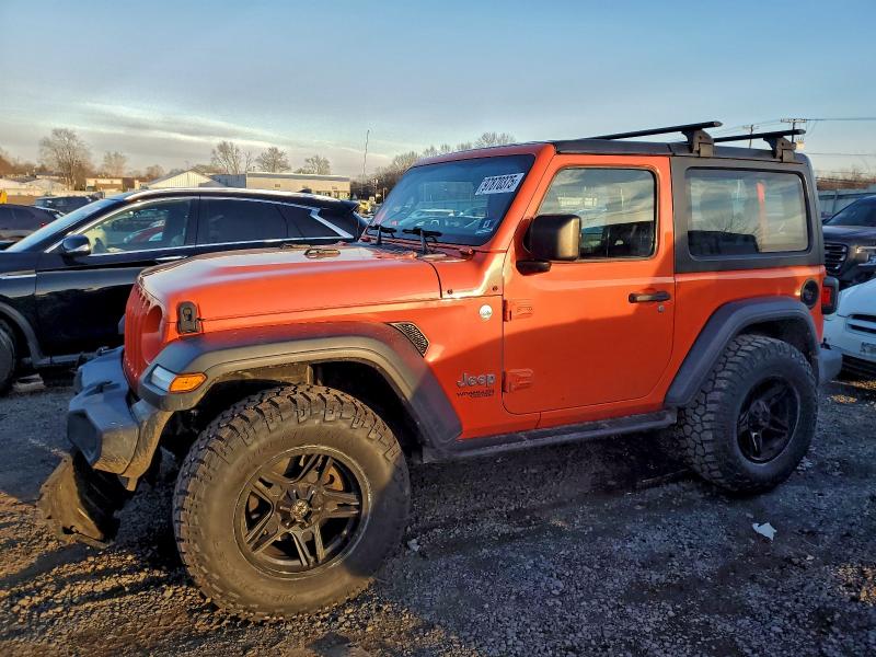 2018 JEEP WRANGLER S — VIN 1C4GJXANXJW262542