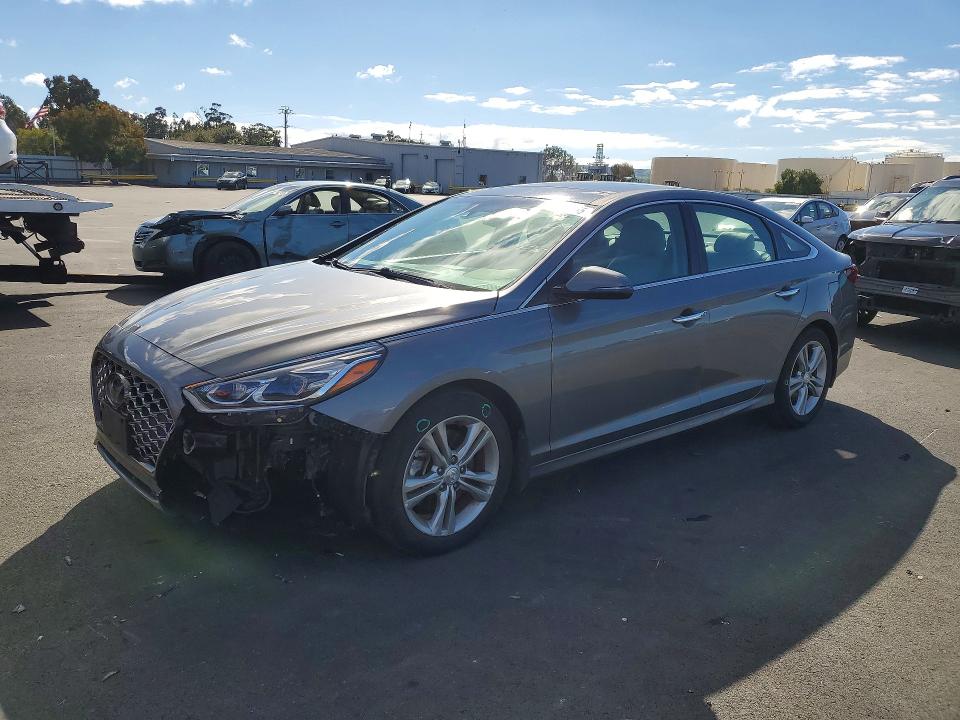 2019 HYUNDAI SONATA — VIN 5NPE34AF0KH802657