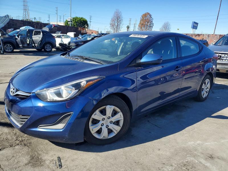 2016 HYUNDAI ELANTRA SE — VIN 5NPDH4AE2GH726564